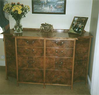 bespoke elm cabinet